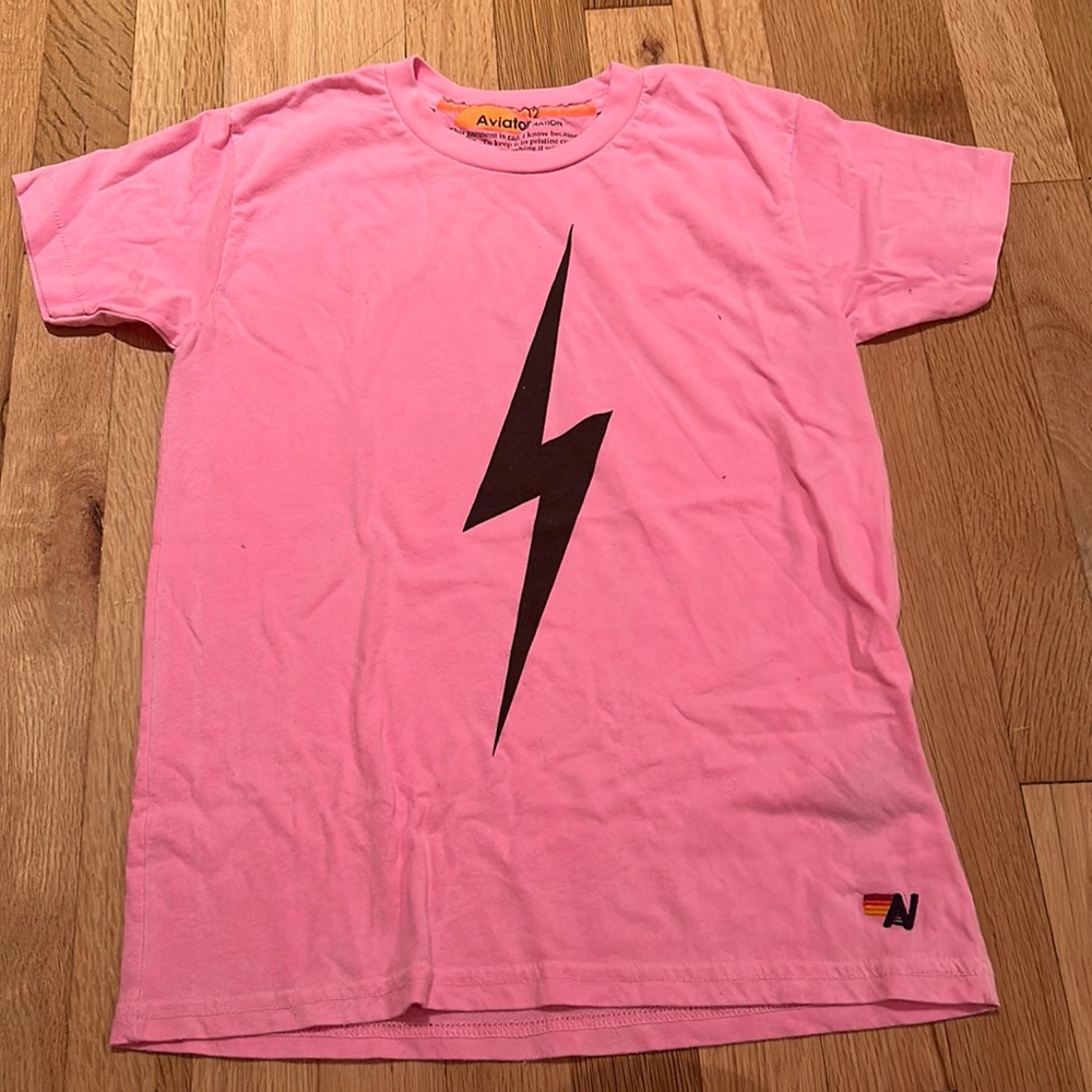 Never worn- youth aviator tee shirt